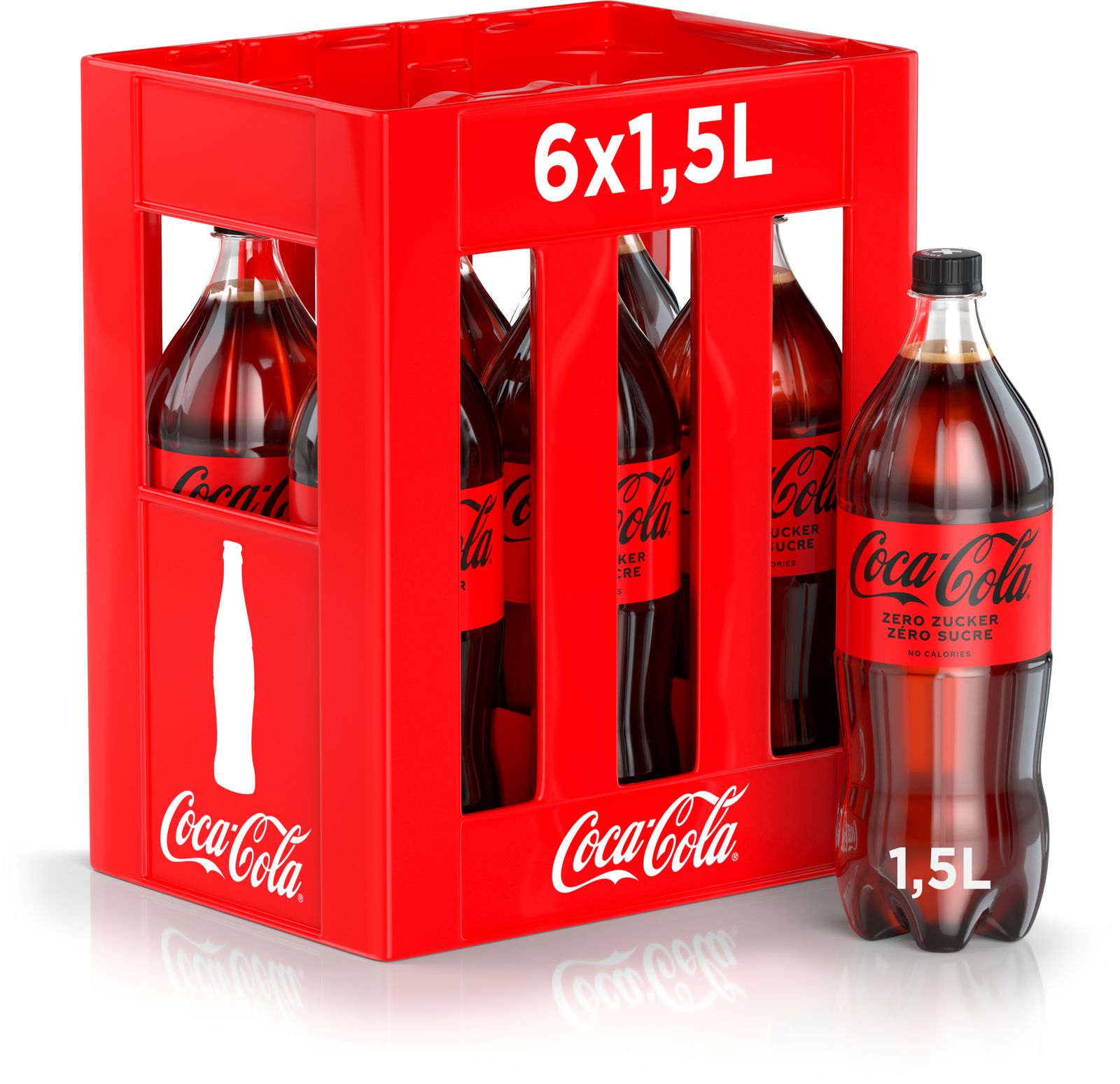 Coca Cola Zero 1.5l 6er PET Har.  