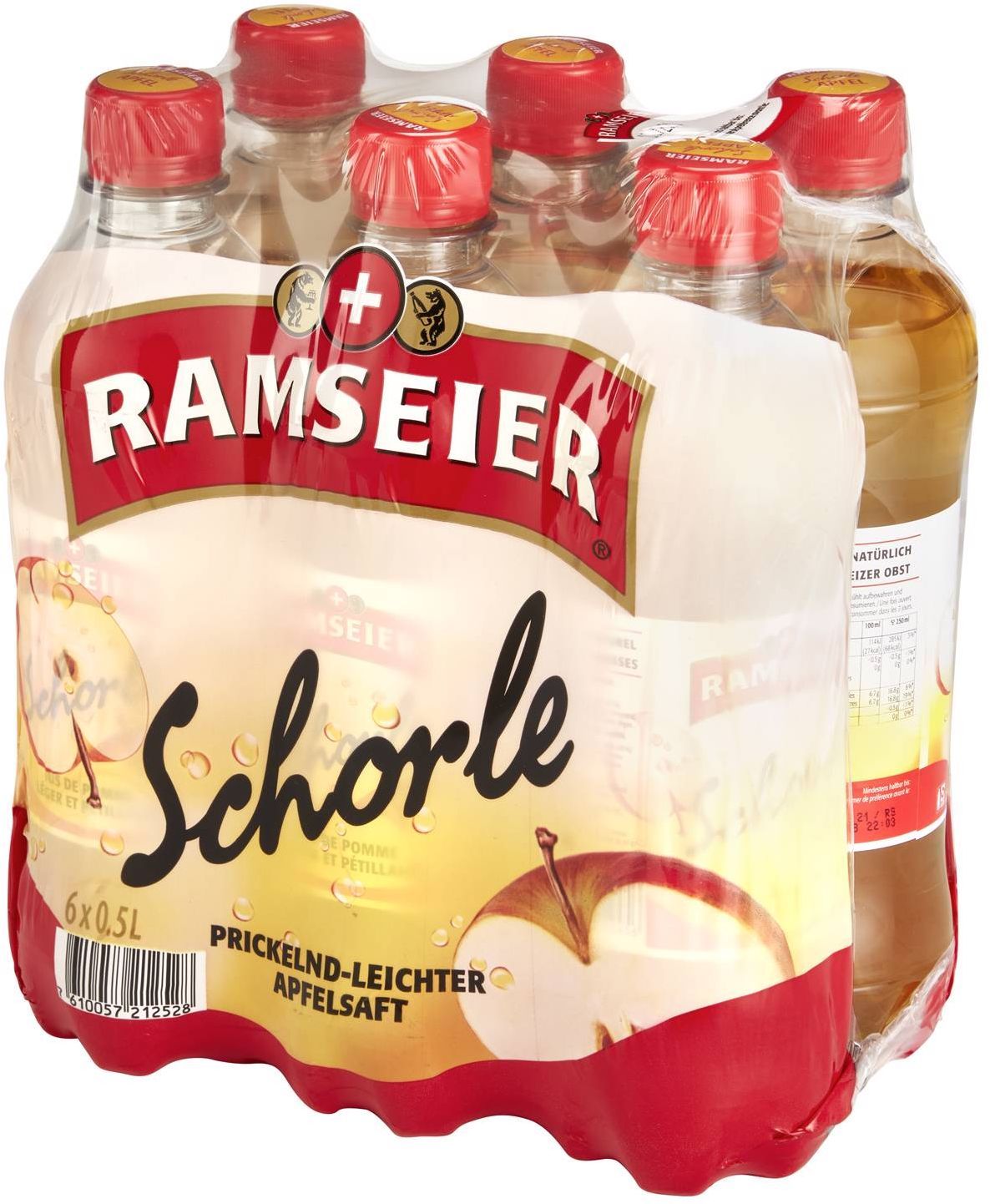 Ramseier Apfelschorle 0.50l 24er PET Tray  